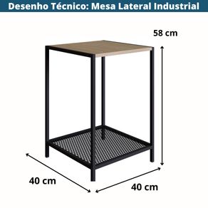Mesa-Lateral-Industrial-York-Artesano-Quadrada-40-cm--largura--em-MDP-Hanover-Base-Aco-Preto--3-
