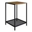 Mesa-Lateral-Industrial-York-Artesano-Quadrada-40-cm--largura--em-MDP-Vermont-Base-Aco-Preto