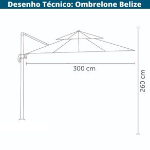 Desenho-Tecnico-Ombrelone-Belize-Rivatti