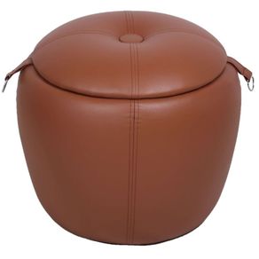 Puff-Netuno-Rivatti-43-cm--altura--Estofado-em-Poliuretano-Marrom