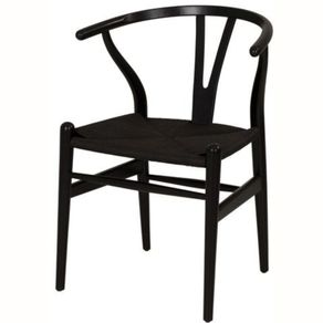 Cadeira-Wishbone-Valentina-Madeira-Preta-Assento-em-Rattan-Preto