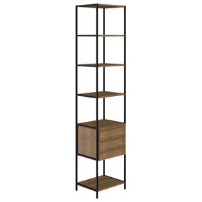 Estante-Industrial-Steel-Artesano-2115-x-45-cm-em-MDP-Vermont-Dark-3-Gavetas-Estrutura-em-Aco-Preto--2-