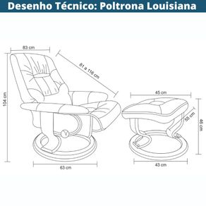 Desenho-Tecnico-Poltrona-de-Massagem-Louisiana-Rivatti-com-Apoio-para-Pes-Revestimento-Creme