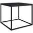 Mesa-Lateral-Quadrada-Cube-Artesano-43-cm--altura--em-MDP-Estrutura-Preta-em-Aco-Preto-Fosco