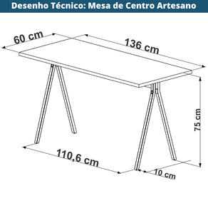 Mesa-de-Jantar-Slim-Artesano-136-cm--largura--em-MDP-Estrutura-Preta-Metalica-em-Aco-Vermont---1-