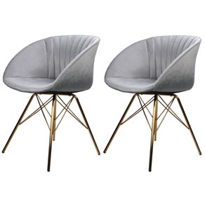 Kit-2-Cadeiras-Eleonora-Rivatti-em-Veludo-Cinza-Base-Aco-Cromado-Dourado