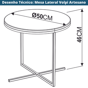 Mesa-Lateral-Redonda-Volpi-Artesano-46-cm--altura--em-MDP-Estrutura-Preta-Metalica-em-Aco-Preto--1-