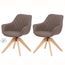 Kit-2-Cadeiras-Giratorias-com-Braco-Cintia-Rivatti-em-Poliuretano--Pu--Cafe-Base-Madeira