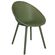 Kit-4-Cadeiras-Drops-Rivatti-em-Polipropileno-Verde-Base-Desmontavel-Verde