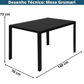 Mesa-Retangular-Area-Externa-Grumari-Rivatti-140-cm--largura--Tampo-Polywood-Preto-Base-em-Aluminio--5-