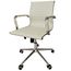 Cadeira-Giratoria-Baixa-Office-Esteirinha-Rivatti-em-PU-Branco-Base-Rodizio-Cromado