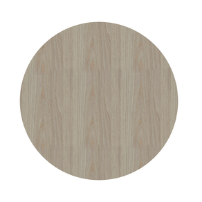 Tampo Redondo 70 cm (Largura) PE40 Pandin MDP 4,00 cm (altura) Cor Nogueira CasaBlanca