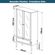 Cristaleira-2-Portas-Vidro-Oslo-Artesano-83-cm-MDP-Hanover-Pes-Madeira-Macica-e-Tela-Sintetica-Bege--6-