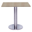 Mesa-Beta-Big-em-Inox-7500-cm--Altura--Disco-Redondo-Tampo-MDP-Quadrado-60-cm-Nogueira-CasaBlanca