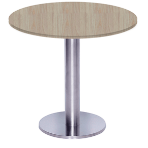 Mesa-Beta-Big-em-Inox-7500-cm--Altura--Disco-Redondo-Tampo-MDP-Redondo-80-cm-Nogueira-CasaBlanca Mesa-Beta-Big-em-Inox-7500-cm--Altura--Disco-Redondo-Tampo-MDP-Redondo-80-cm-Nogueira-CasaBlanca