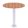 Mesa-Beta-Fixa-Inox-7150-cm--Alt--Disco-Redondo-tampo-nuce-naturall