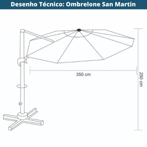 Ombrelone-San-Marin-Azul-Marinho