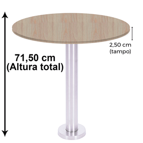 Mesa-Beta-Fixa-Inox-7150-cm--Alt--Disco-Redondo-tampo-casablanca-medidas