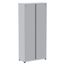Armario-Alto-2-portas-Pandin-90-cm--Largura--Inmetro-Estrutura-e-Portas-Aco-Cinza-c--Chave-Fechado-de-Lado