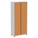 Armario-Alto-2-portas-Pandin-90-cm--Largura--Inmetro-Estrutura-e-Portas-Aco-Cinza-c--Chave-Fechado-de-Lado