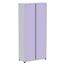 Armario-Alto-2-portas-Pandin-90-cm--Largura--Inmetro-Estrutura-e-Portas-Aco-Cinza-c--Chave-Fechado-de-Lado