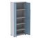 Armario-Alto-2-portas-Pandin-90-cm--Largura--Inmetro-Estrutura-e-Portas-Aco-Cinza-c--Chave-Aberto-de-Lado