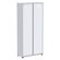 Armario-Alto-2-portas-Pandin-80-cm--Largura--Inmetro-Estrutura-e-Portas-Aco-Cinza-c--Chave-Fechado-de-Lado