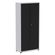 Armario-Alto-2-portas-Pandin-80-cm--Largura--Inmetro-Estrutura-e-Portas-Aco-Cinza-c--Chave-Fechado-de-Lado