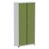 Armario-Alto-2-portas-Pandin-80-cm--Largura--Inmetro-Estrutura-e-Portas-Aco-Cinza-c--Chave-Fechado-de-Lado