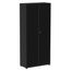 Armario-Alto-2-portas-Pandin-80-cm--Largura--Inmetro-Estrutura-e-Portas-Aco-Cinza-c--Chave-Fechado-de-Lado
