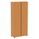 Armario-Alto-2-portas-Pandin-80-cm--Largura--Inmetro-Estrutura-e-Portas-Aco-Cinza-c--Chave-Aberto-de-Lado