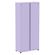 Armario-Alto-2-portas-Pandin-80-cm--Largura--Inmetro-Estrutura-e-Portas-Aco-Cinza-c--Chave-Aberto-de-Lado