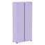 Armario-Alto-2-portas-Pandin-80-cm--Largura--Inmetro-Estrutura-e-Portas-Aco-Cinza-c--Chave-Aberto-de-Lado