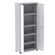 Armario-Alto-2-portas-Pandin-80-cm--Largura--Inmetro-Estrutura-e-Portas-Aco-Cinza-c--Chave-Aberto-de-Lado