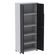 Armario-Alto-2-portas-Pandin-80-cm--Largura--Inmetro-Estrutura-e-Portas-Aco-Cinza-c--Chave-Aberto-de-Lado