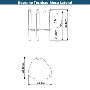 Mesa-Lateral-de-Apoio-Organica-Artesano-45-cm--Largura--em-MDP-Hanover--Mel--Pes-Madeira-Macica-Desenho-Tecnico