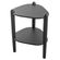 Mesa-Lateral-de-Apoio-Organica-Artesano-45-cm--Largura--em-MDP-Nero--Preto--Pes-Madeira-Macica Mesa-Lateral-de-Apoio-Organica-Artesano-45-cm--Largura--em-MDP-Nero--Preto--Pes-Madeira-Macica