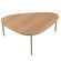 Mesa-de-Centro-Organica-Artesano-77-cm--Largura--em-MDP-Hanover--Mel--e-Pes-em-Aco-Dourado
