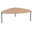 Mesa-de-Centro-Organica-Artesano-77-cm--Largura--em-MDP-Hanover--Mel--e-Pes-em-Aco-Preto