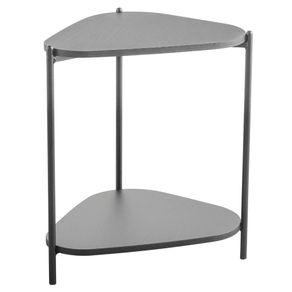 Mesa-Lateral-de-Apoio-Organica-Artesano-45-cm--Largura--em-MDP-Nero--Preto--e-Pes-em-Aco-Preto