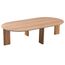 Mesa-de-Centro-Organica-Chanfrada-Artesano-120-cm--Largura--em-MDP-Hanover--Mel--Pes-Madeira-Macica