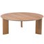 Mesa-de-Centro-Redonda-Organica-Chanfrada-Artesano-80-cm--Larg--MDP-Hanover--Mel--Pes-Madeira-Macica