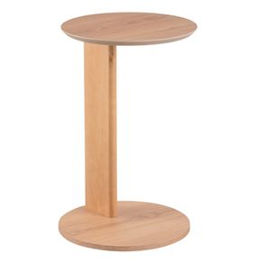 Mesa-Lateral-de-Apoio-Organica-Chanfrada-Artesano-35-cm--Larg--MDP-Hanover--Mel--Pes-Madeira-Macica