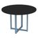 Mesa-de-Reuniao-Redonda-P25-Pandin-110-cm--Largura--Tampo-MDP-Preto-Pe-Aco-Tubular-Azul-Dali