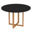 Mesa-de-Reuniao-Redonda-P25-Pandin-110-cm--Largura--Tampo-MDP-Preto-Pe-Aco-Tubular-Laranja