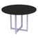 Mesa-de-Reuniao-Redonda-P25-Pandin-110-cm--Largura--Tampo-MDP-Preto-Pe-Aco-Tubular-Lilas