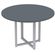 Mesa-de-Reuniao-Redonda-P25-Pandin-110-cm--Largura--Tampo-MDP-Grafito-Pe-Aco-Tubular-Cinza