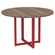 Mesa-de-Reuniao-Redonda-P25-Pandin-110-cm--Largura--Tampo-MDP-Walnut-Pe-Aco-Tubular-Vermelho Mesa-de-Reuniao-Redonda-P25-Pandin-110-cm--Largura--Tampo-MDP-Walnut-Pe-Aco-Tubular-Vermelho