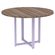 Mesa-de-Reuniao-Redonda-P25-Pandin-110-cm--Largura--Tampo-MDP-Walnut-Pe-Aco-Tubular-Lilas Mesa-de-Reuniao-Redonda-P25-Pandin-110-cm--Largura--Tampo-MDP-Walnut-Pe-Aco-Tubular-Lilas