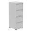 Armario-de-Arquivo-Oficio-4-Gavetas-Pandin-47-cm--Larg--Estrutura-e-Gavetas-Aco-Cinza-com-Chave